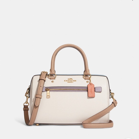 Coach Rowan Satchel Colorblock - Picture 4 of 4